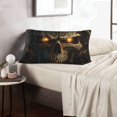 thumbnail image 6 of Zufioo Metal Evil Skull Print Double-sided Plush Pillow Cover,Decorative Pillow Protector without Pillow Core, Suitable for Sofa, Bedroom, Car-20"x30", 6 of 6