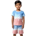 thumbnail image 4 of CONROSES Baby Boys Summer Outfit Set Ice Cream Graphic Short Sleeve T-Shirt Shorts Clothes Sets for Kids, Sizes 2-3 Years, 4 of 6