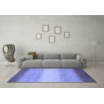 thumbnail image 3 of Ahgly Company Indoor Rectangle Abstract Blue Modern Area Rugs, 6' x 9', 3 of 4