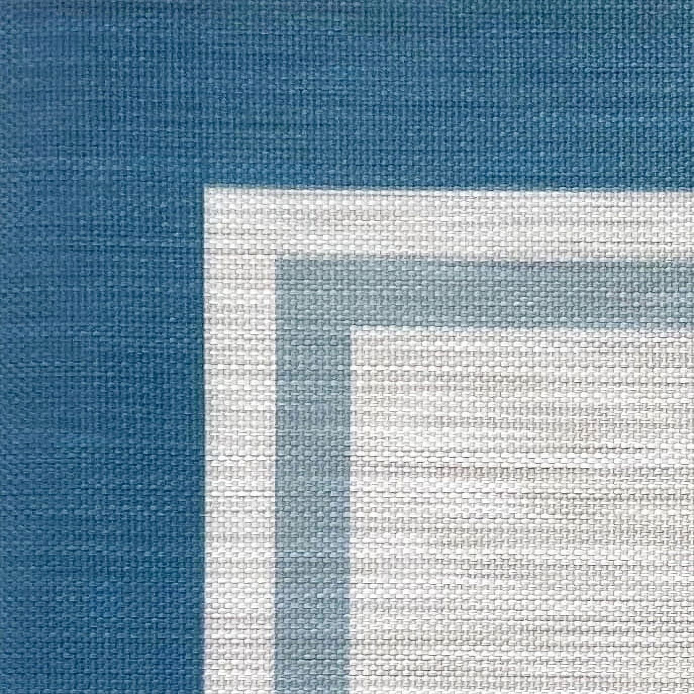 Dekorman Casahola Valden Woven Vinyl Home Kitchen Mat Waterproof Area Rug for Indoor/Outdoor 48"x72"