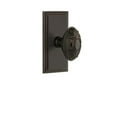 thumbnail image 2 of Grandeur Cargvc_Psg_234 Carre Solid Brass Rose Passage Door Knob Set - Brass, 2 of 6