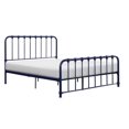 thumbnail image 3 of Topline Home Furnishings Blue Full Metal Bed, 3 of 3