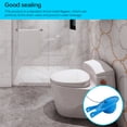 thumbnail image 4 of Office 3 Inch Toilet Flapper Stainless Steel Steel Chain Replaceable Chain Bathroom Toilets PVC Leakproof Flush Valve Cap Replacement Stopper Repair, 4 of 6