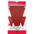 thumbnail image 2 of Chalkboard Paper Pennant Banner, Red, 9ft, 2 of 2