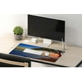 thumbnail image 5 of Extended Gaming Mouse Pad - Non-Slip Water-Resistant Rubber Base Computer Keyboard Mouse Mat, 35.4 x 15.7-inch XX-Large Desk Mat, Ideal Partner for Work & Game, Pacific Sunrise at Lanikai Beach, 5 of 6