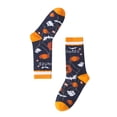 thumbnail image 2 of Chaussettes d'Halloween Chaussettes Décontractées en Coton Chaussettes Tendance de Rue Chaussettes Mi-Mollet Citrouille Chaussettes Mi-Mollet Agrandies, 2 of 2