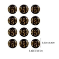thumbnail image 2 of SHISUYAN 300Set Spiritual Jewelry Beads For Diy Beading And Absorb Negative Energy In Black With Round Shape, 2 of 8