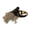 Black, variant on 7829 Fashionable European Style Zebras Head Ring For Women Bold Statement Jewelry