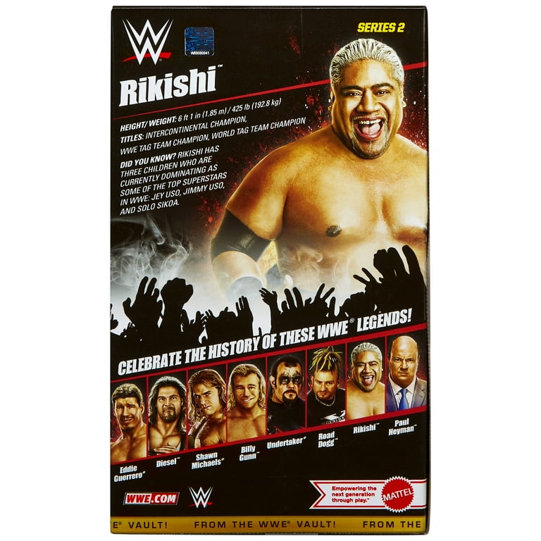 Rikishi - WWE From the Vault Ringside Exclusive Series 2