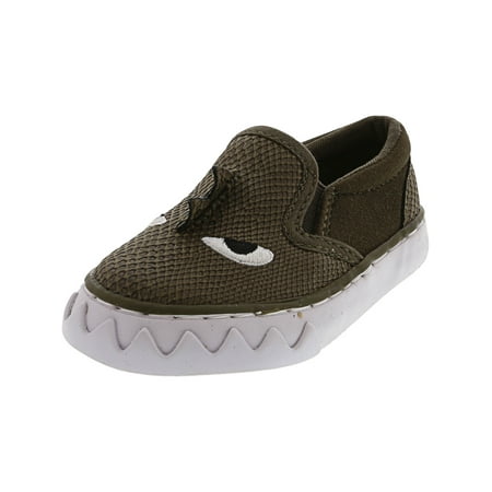 The Children'S Place Slip On Sneaker Oregano Ankle-High Slip-On Shoes - (Best Place To Sell Sneakers)