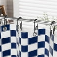 thumbnail image 3 of AmazerBath Shower Curtain Hooks, Black Rust Proof Non-Slip Double Hook Shower Curtain Hooks for Shower Curtain, Sturdy Shower Curtain Rings, Metal Shower Hooks Ring Bathroom 12Pcs, 3 of 8