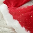 thumbnail image 5 of Youmylove Girls Long Sleeve Christmas Romper Star Tulle Bodysuits Dress Headbands Set Toddler Jumpsuits Clothing Playwear, 5 of 8