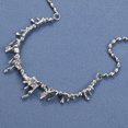 thumbnail image 1 of Collar con borlas de amor, collar con costura de perlas, estilo hip-hop para mujer, cadena para clavícula, accesorios, collar, cadena, 1 of 2