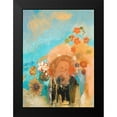 thumbnail image 2 of Redon, Odilon 11x14 Black Modern Framed Museum Art Print Titled - Evocation of Roussel, 2 of 5