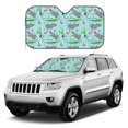 thumbnail image 2 of Fuzoiu Hippo With Flamingos And Crocodiles Print Car Windshield Sunshade,Foldable Reflective Sun Visor,Windshield Sun Shade,UV Rays Sun Visor Shade,Auto Front Sun Shield Shade-Medium, 2 of 8