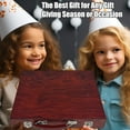 thumbnail image 7 of KINSPORY 78 pack Deluxe Wooden Art Set Crafts Drawing Painting Kit with Drawing Book, Gift Box for Kids Artist Beginners Girls Boys (Brown), 7 of 7