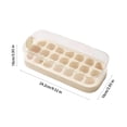 thumbnail image 3 of Ice Molds Ice Cube Tray Ice Trays For Freezer Ice Cube Tray With Lid And Bin Press Type New Ice Maker Ice Making Household Ice Box Ice Storage Box Refrigerator Freezer, 3 of 4