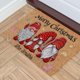 thumbnail image 3 of Alfombra de Navidad de , alfombras antideslizantes decorativas s, alfombra, felpudo para interior, exterior, invierno, sue sombrero del del punto Yotijar Pasta Claus Dormat, 3 of 8