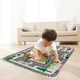 thumbnail image 3 of Daiosportswear Race Track Rugs for Boys Room - Non-Slip Washable Race Track Carpet, 3 of 7