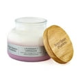 thumbnail image 3 of Better Homes & Gardens Lavender and Lemonade Scented 2-Wick 18oz Ombre Bell Jar Candle, 3 of 5
