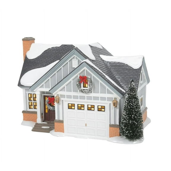 Department 56 Original Snow Village Holiday Starter Home, Lighted Building