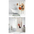 thumbnail image 3 of Digital Printed Polyester Shower Curtain Waterproof Bathroom Partition Curtain Toilet Curtain 1.5M * 1.8M, 3 of 5