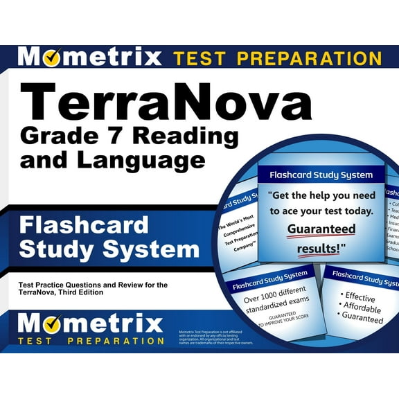 Terranova Grade 7 Reading and Language Flashcard Study System : Terranova Test Practice Questions & Exam Review for the Terranova, Third Edition (Cards)