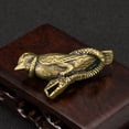 thumbnail image 5 of Animal Figurines Brass Sparrow & Snake Figurine Bird Statue Home Ornaments, 5 of 5