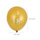 thumbnail image 4 of KAKOWELY 15 globos de confeti digitales decorativos para fiestas de cumpleaños y aniversarios de 18 años., 4 of 4