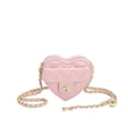 thumbnail image 3 of Bolso bandolera con cadena y forma de corazón para mujer, regalo de San Valentín 520, minibolso de mujer con forma de corazón, con forma de bola dorada, 3 of 6