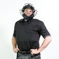 thumbnail image 2 of Champro Sports Baseball/Softball Umpire Polo Shirt, 2X-Large, Black, 2 of 2