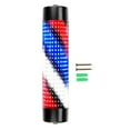thumbnail image 2 of Poste de barbería Luz giratoria Lámpara de señal interior Iluminación Luces de rayas LED 15cmx65cm Negro Zulema Luz de poste de peluquero, 2 of 8