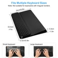 thumbnail image 2 of Keyboard Wrist Rest with Riser Stand, TSV Ergonomic Memory Foam Wrist Support Pad for Typing, Computer Hand Rest Cushion for Home, Office Desk Use, 2 of 6