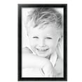 thumbnail image 2 of ArtToFrames 17" x 28" Black Engraved Edges Picture Frame, 17x28 inch Black Wood Poster Frame (WOM-4055), 5 Pack, 2 of 7