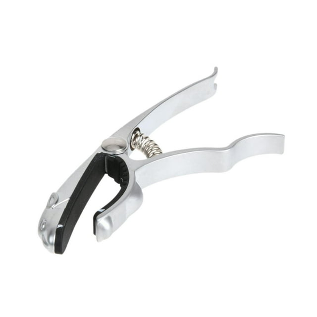 Golpeador de guitarra, elegante accesorio premium para guitarra, alto rendimiento, durabilidad Plata