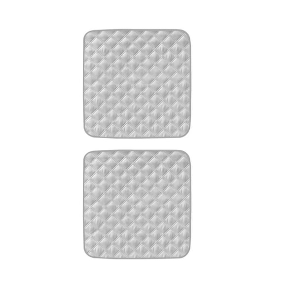 Gray- Absorbent Washable Waterproof Seat Protector Pads For Incontinence, Chair Sunnimix Almohadilla protectora absorbente de la silla