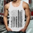 thumbnail image 2 of Forth of July Men's Independence Day Printed Vest Patriotic Shirts for Women, 2 of 4