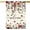 Christmas Red Poinsettia, variant on Fall Thanksgiving Eucalyptus Floral Welcome Garden Flag 28 x 40 Inch Double Sided, Autumn Flower Burlap Large Yard House Flag Farmhouse Seasonal Holiday Patio Outdoor Outside Decoration