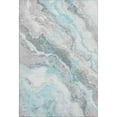 thumbnail image 2 of Addison Rugs Mayfield Premium Machine Washable Transitional Abstract Teal Rectangle Rug, 10' x 14', 2 of 7