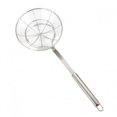 thumbnail image 1 of Strainer Ladle Stainless Steel Metal Frying Basket With Handle Large Spoon Food Japanese Oil Mesh Wire 8‘‘, 1 of 9