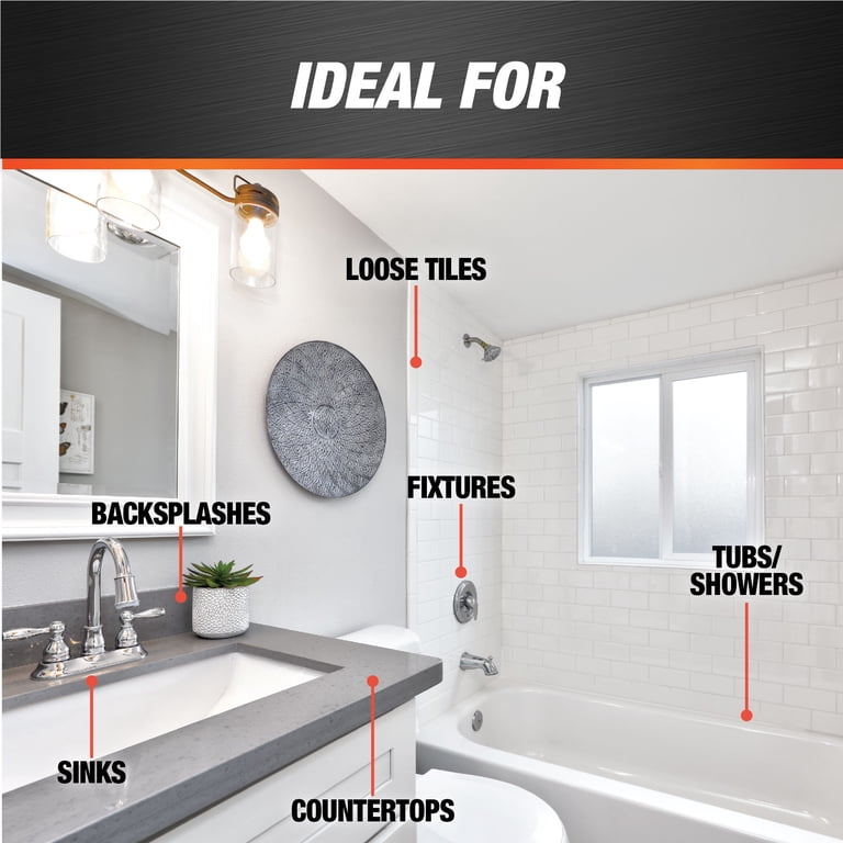 DAP Kwik Seal Plus White Siliconized Kitchen & Bath photo 7