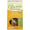 thumbnail image 2 of Olivia's Garlic & Herb Croutons 4.5 oz (Pack Of 12), 2 of 3