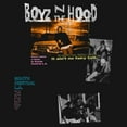 thumbnail image 2 of Women's Boyz n the Hood Distressed Crew Portraits  Graphic Tee Black X Large, 2 of 3