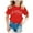 Red, variant on FhsagQ Tops Girls Shirts Size 6X Shirts for Teen Kids Boys Girls Casual Crew Neck Short Sleeve Letter Tops Christmas Shirts for Girls 10-12 Black Girls Shirts Size 6X 9-10 Years