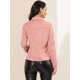thumbnail image 5 of Chaqueta Allegra K de gamuza sintética para mujer con bolsillos con solapa, 5 of 6