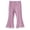 Purple, variant on Girls Flared Leggings Elastic Stretch Waistband Thick Thermal Winter Base Layer Pants Perfect for Winter School, Indoor and Outdoor Wear Size 1T-11