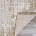 thumbnail image 3 of 5.25' x 7.5' Brown and Ivory Contemporary Rectangular Outdoor Area Throw Rug, 3 of 4