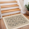 thumbnail image 3 of 2x3 Entryway Rug Bathroom Rugs for Front Door Bedroom Kitchen, Washable Vintage Print Carpet, Floor Mat with Non Slip Backing, 3 of 8