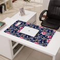 thumbnail image 3 of Long Mouse Pads for Desk,Pioneer Flower Floral Print Pattern Desk Mats on Top Of Desks, Desk Mouse Pad Extra Large with 3mm Non-Slip Base and Stitched Edge for Gaming,Office,Work,Home 31.5"x15.7", 3 of 6