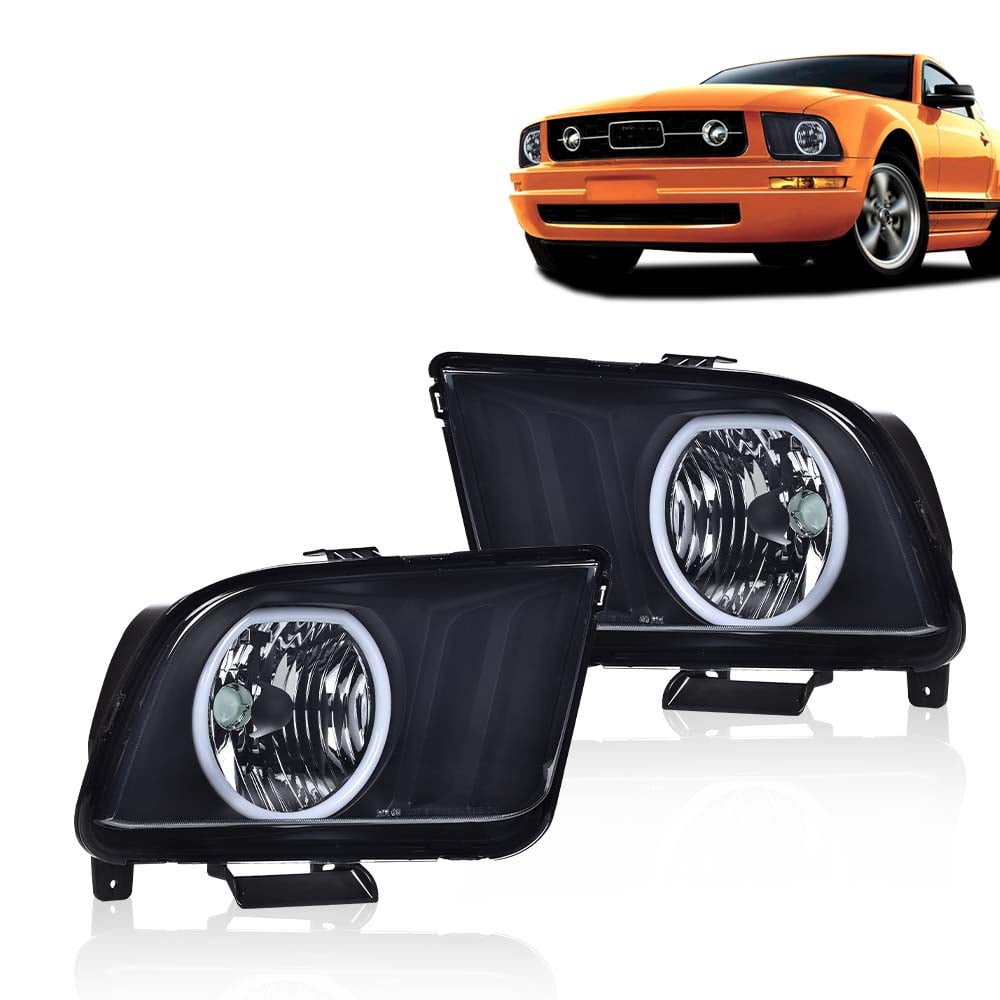 Für Ford Mustang GT 05 - 09 LED Nebelscheinwerfer Angeleyes E-Zeichen 2005  2009 08 kaufen bei